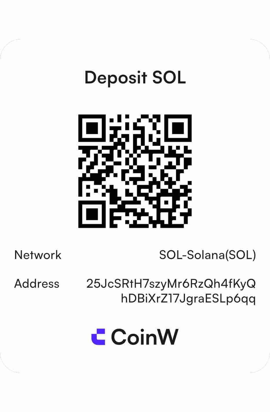 SOL QR Code